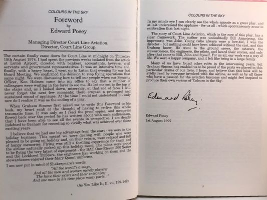 COLOURS IN THE SKY: Autair International Airways and Court Line Aviation