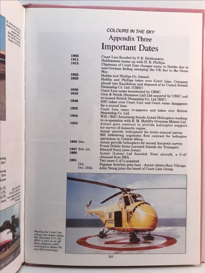 COLOURS IN THE SKY: Autair International Airways and Court Line Aviation