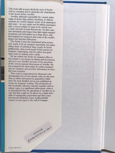 AEROFLOT: Soviet Air Transport Since 1923