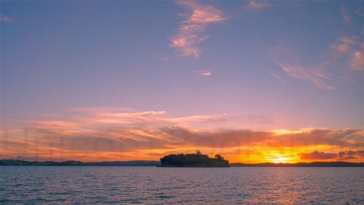 WALL PRINT: Kawau Bay Sunrise, North Auckland