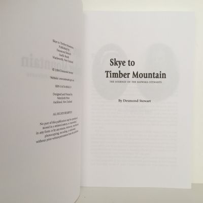 Skye to Timber Mountain