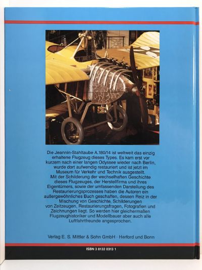 DIE JEANNIN-STAHLTAUBE A.180/14