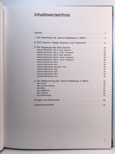 DIE JEANNIN-STAHLTAUBE A.180/14