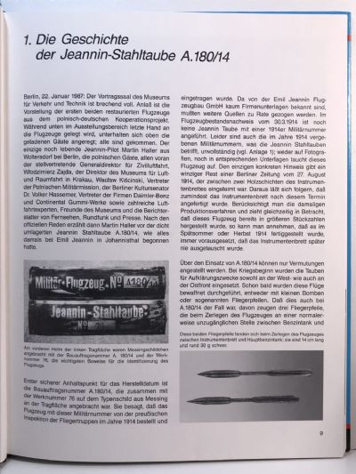DIE JEANNIN-STAHLTAUBE A.180/14