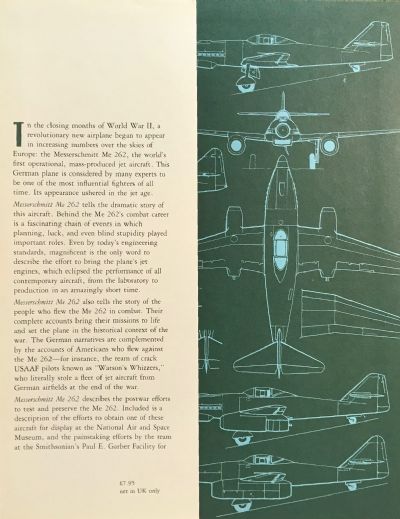 MESSERSCHMITT ME 262: Arrow to the Future