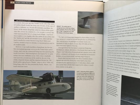 WINGS OVER WATER: A Chronicle of the Flying Boats and Amphibians