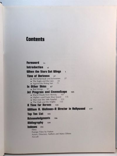 WINGS ON THE SCREEN: A Pictorial History of Air Movies