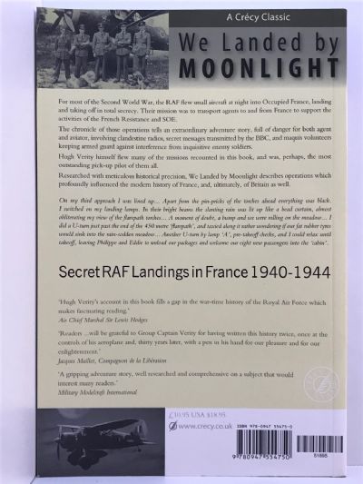 WE LANDED BY MOONLIGHT: Secret RAF Landings in France 1940-1944