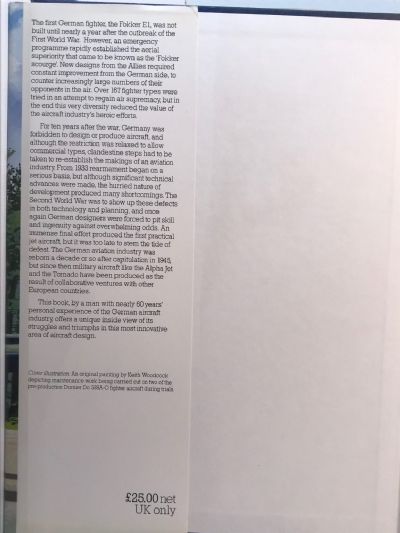 THE GERMAN FIGHTER: Since 1915