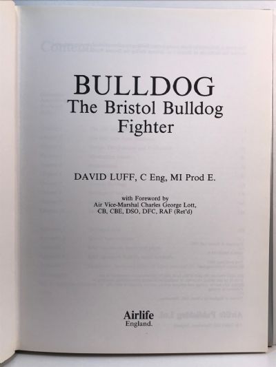BULLDOG: The Bristol Bulldog Fighter