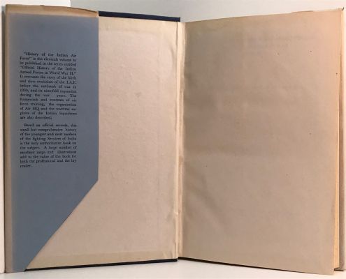 OFFICIAL HISTORY OF THE INDIAN ARMED FORCES IN THE SECOND WORLD WAR 1939-45