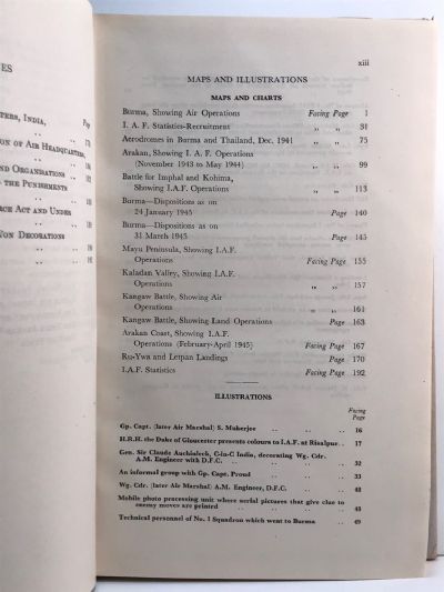 OFFICIAL HISTORY OF THE INDIAN ARMED FORCES IN THE SECOND WORLD WAR 1939-45