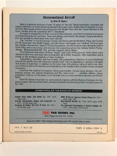 UNCONVENTIONAL AIRCRAFT