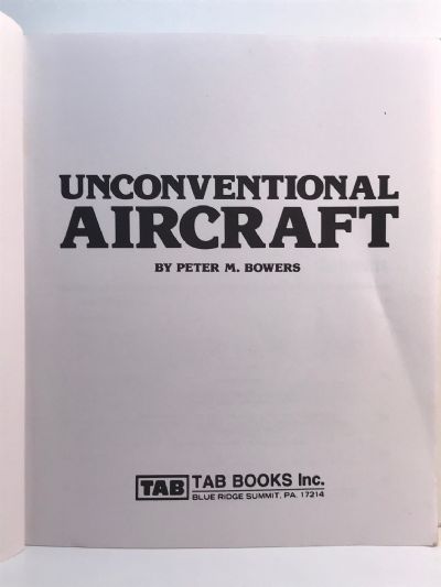 UNCONVENTIONAL AIRCRAFT