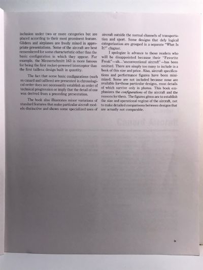 UNCONVENTIONAL AIRCRAFT