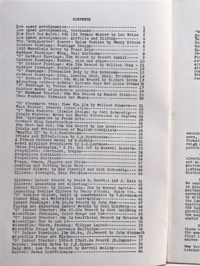 1935-36 MODEL AERONAUTICS YEAR BOOK