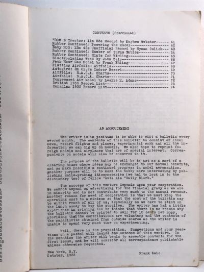 1935-36 MODEL AERONAUTICS YEAR BOOK