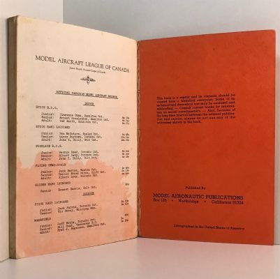 1935-36 MODEL AERONAUTICS YEAR BOOK