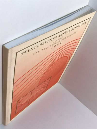 TWENTY-SEVENTH ANNUAL SYMPOSIUM: Of the National Free Flight Society 1994