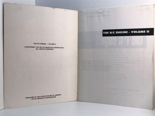 THE R/C ENGINE: Volume II