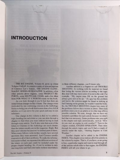 THE R/C ENGINE: Volume II