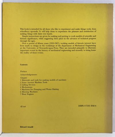 SIMPLE WORKING MODELS OF HISTORIC MACHINES