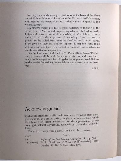 SIMPLE WORKING MODELS OF HISTORIC MACHINES