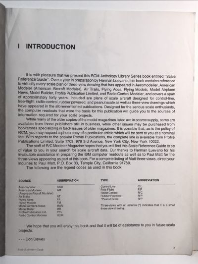 SCALE REFERENCE GUIDE