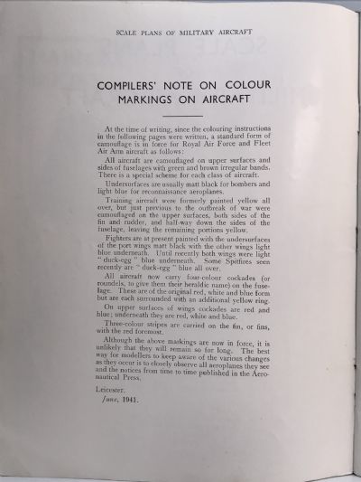 SCALE PLANS OF MILITARY AIRCRAFT