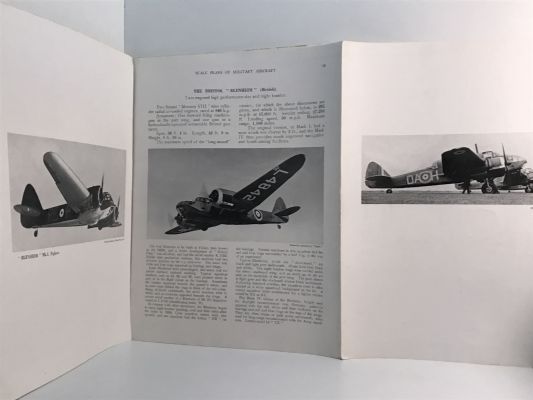 SCALE PLANS OF MILITARY AIRCRAFT