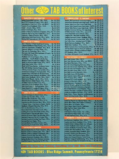 RC MODELER'S HANDBOOK OF GLIDERS AND SAILPLANES