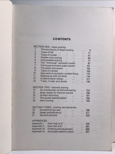 RADIO CONTROL SOARING