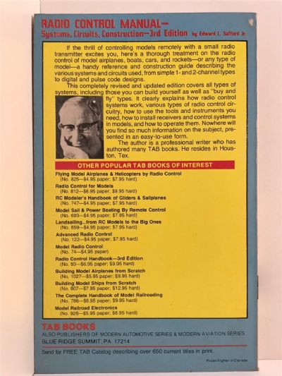 RADIO CONTROL MANUAL: Systems, Circuits, Construction - 3rd edition