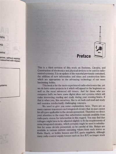 RADIO CONTROL MANUAL: Systems, Circuits, Construction - 3rd edition