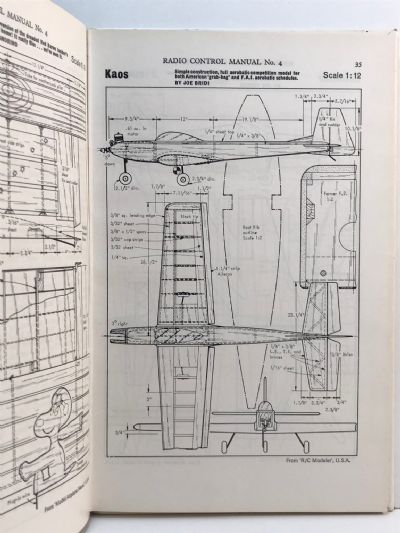 RADIO CONTROL MANUAL NO. 4 1973