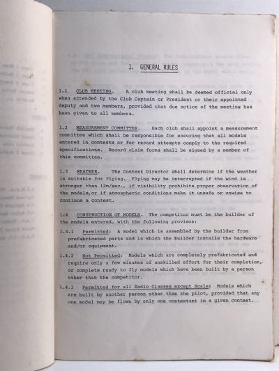 OFFICIAL FLYING RULES AND HANDBOOK 1977