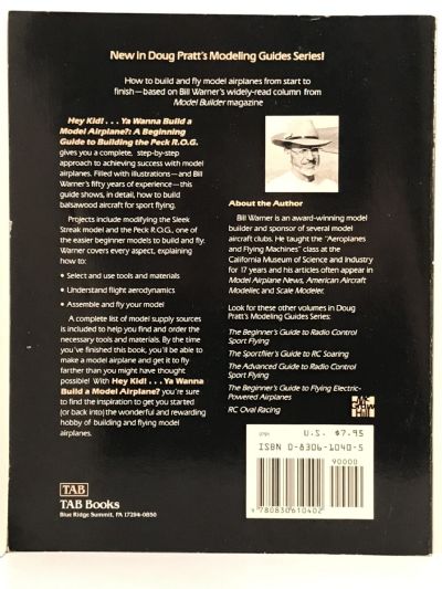 HEY KID! YA WANNA BUILD A MODEL AIRPLANE?: A Beginning Guide to Building the Peck R.O.G.