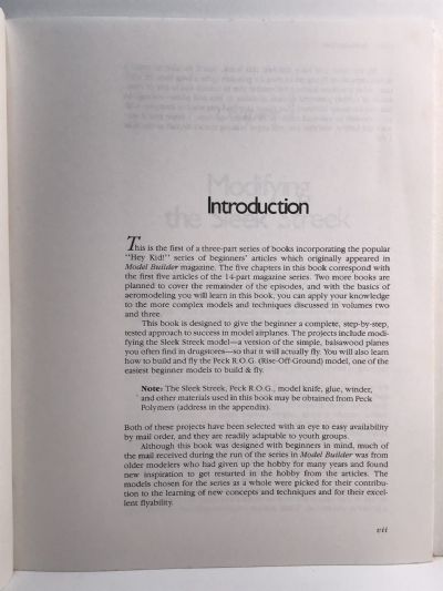 HEY KID! YA WANNA BUILD A MODEL AIRPLANE?: A Beginning Guide to Building the Peck R.O.G.