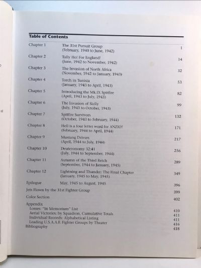 IN A NOW FORGOTTEN SKY: The 31st Fighter Group in WW2