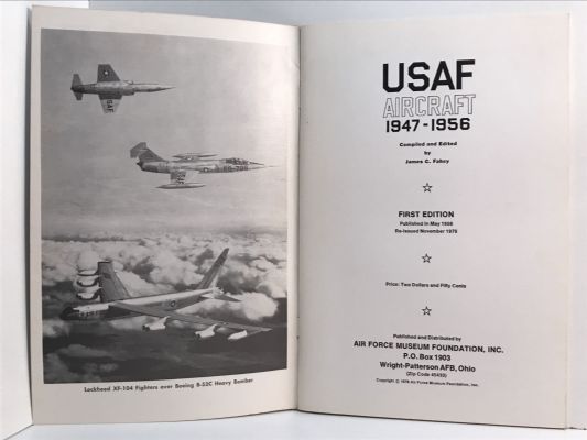 USAF AIRCRAFT 1947-1956