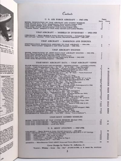 USAF AIRCRAFT 1947-1956