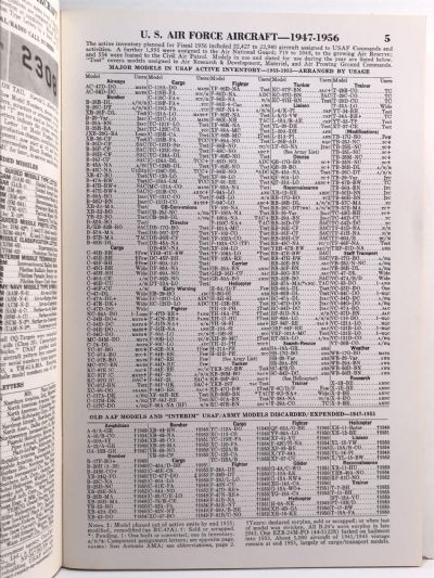 USAF AIRCRAFT 1947-1956