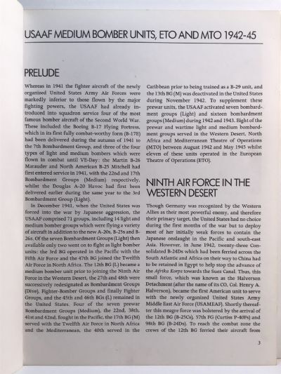 USAAF MEDIUM BOMBER UNITS: ETO and MTO 1942-45