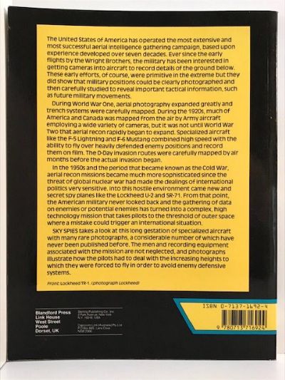 US SKY SPIES SINCE WORLD WAR 1