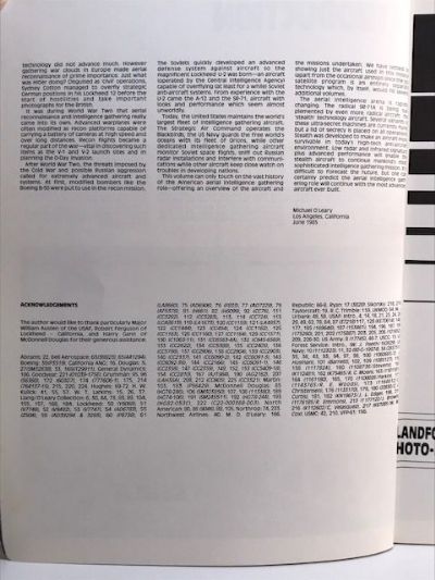 US SKY SPIES SINCE WORLD WAR 1