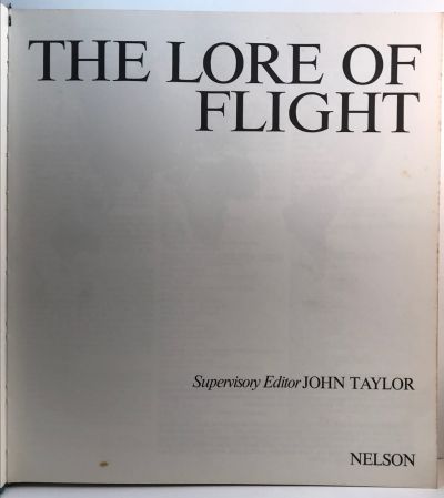 THE LORE OF FLIGHT: New and Revised Edition