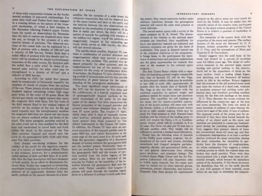 THE EXPLORATION OF SPACE