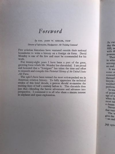 PICTORIAL HISTORY OF THE USAF