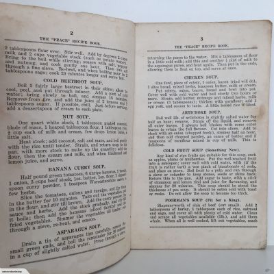 The Peace Recipe Book