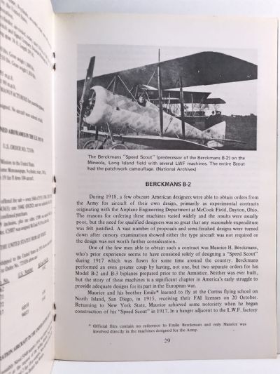 ENCYCLOPEDIA OF U.S. MILITARY AIRCRAFT: World War I Production Program - Vol 1+2